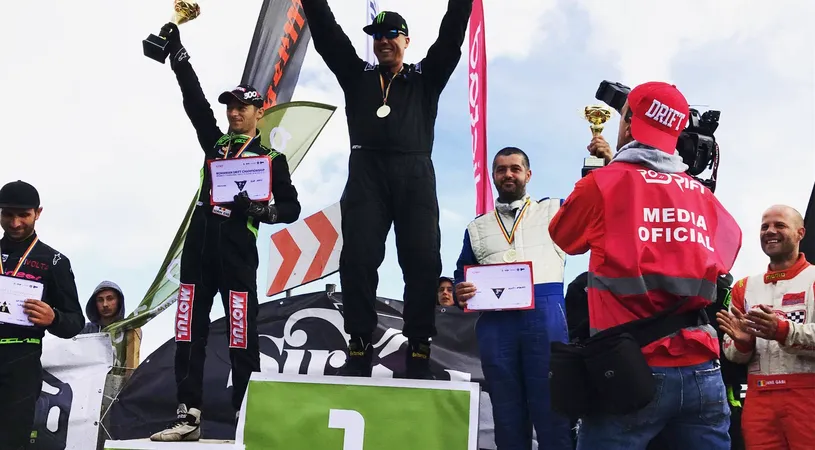 Călin Ciortan a câștigat etapa montană de drift și e noul lider al campionatului