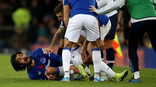 Verdict crunt pentru Andre Gomes! Everton a făcut anunțul trist după ce fotbalistul a urlat de durere pe teren: „Era devastat”