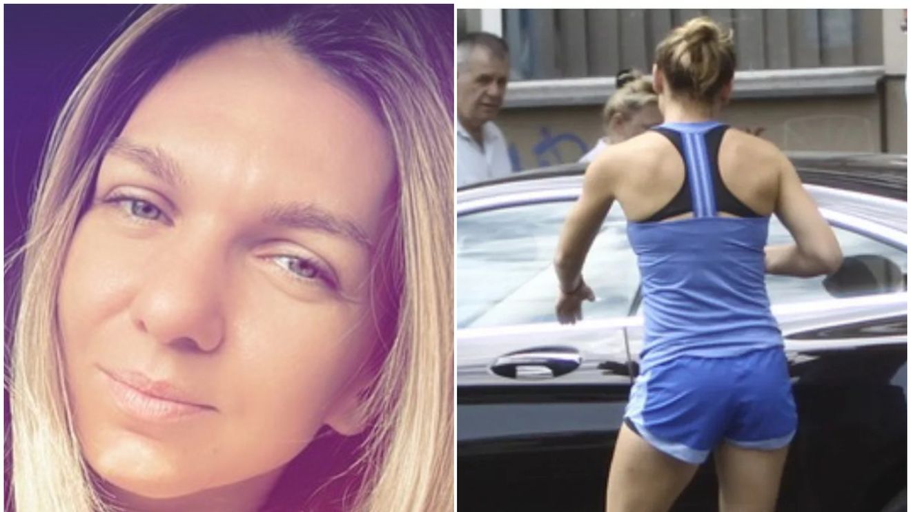 Accidentarea suferită nu-i oprește Simonei Halep pasiunea pentru condus! Apariție de senzație în trafic a campioanei | FOTO
