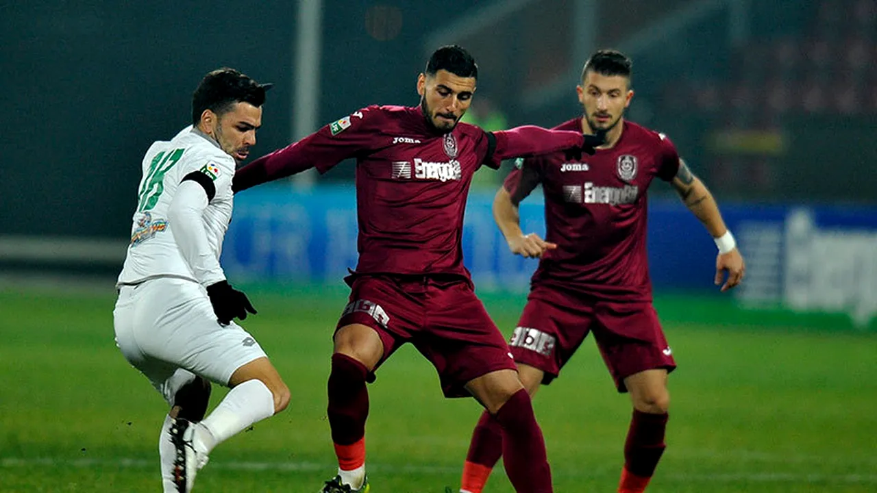 CFR, mai tare decât Halep. Clujenii au învins FC Botoșani cu 6-0, scor neîntâlnit nici în partida de Fed Cup a României
