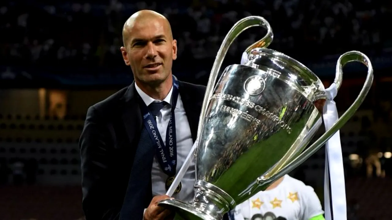 Zidane îi spune 
