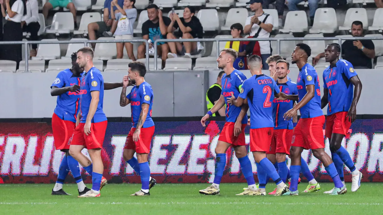 FCSB – UTA Arad 2-0, în etapa 8 din Superliga. Campioana obține al doilea succes în acest campionat