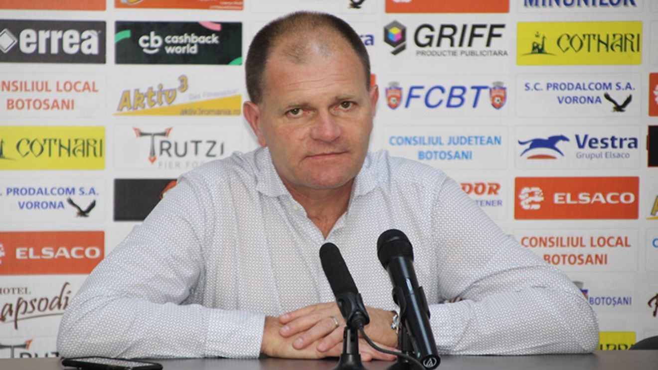 Cornel Șfaițer anticipează un play-out dur: „Va fi crâncen!”. Ce spune despre duelul cu Poli Iași și ce șanse dă Botoșaniului la podium