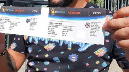 Ce-ai făcut, Talpane? Au „explodat” prețurile la bilete pe OLX la derby-ul FCSB - Dinamo! Interesul este unul uriaș: suma exorbitantă cerută pentru un tichet la meciul anului | SPECIAL