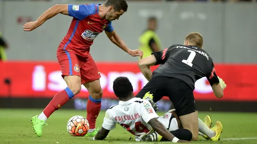 Steaua - CS Tunari, scor 4-0 într-un meci amical. Chipciu a fost cel mai bun de pe teren, indezirabilul Tahar a revenit cu gol