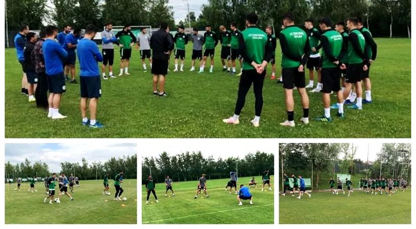 Concordia Chiajna s-a reunit cu 21 de jucători. Ilfovenii au avut șase noutăți la primul antrenament, iar șase jucători din campionatul trecut au plecat