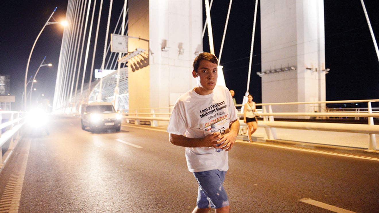 Alerg, deci exist! Caz impresionant la "ProSport Midnight Run". Povestea lui Sabin Băbuș