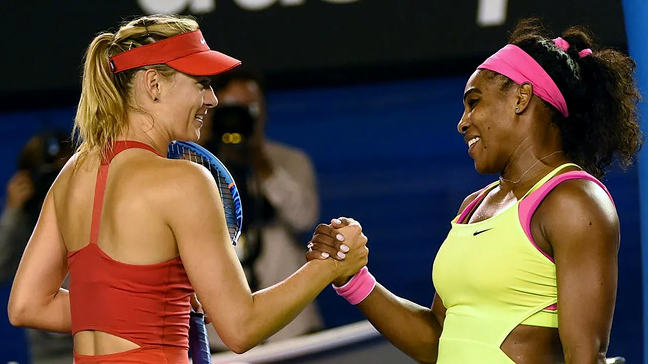 Serena Williams, în semifinale la Australian Open după 6-4, 6-1 cu Șarapova