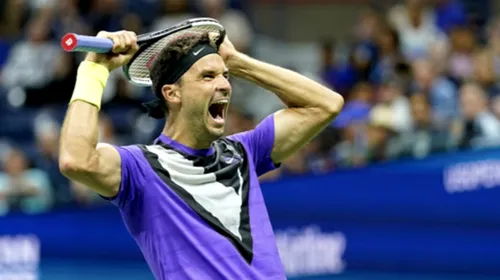 Din buza uitării, Grigor Dimitrov își repune cariera pe linia de plutire după victoria mare în fața lui Federer din sferturile US Open 2019: „Am ales să cred în puterea muncii”