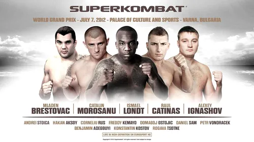 Cinci români pe fight-cardul Superkombat World Grand Prix de la Varna