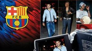 Exemplu pentru "câini": cum faci performanță!**:) BarÃ§a i-a spionat pe Ronaldinho și Eto'o!