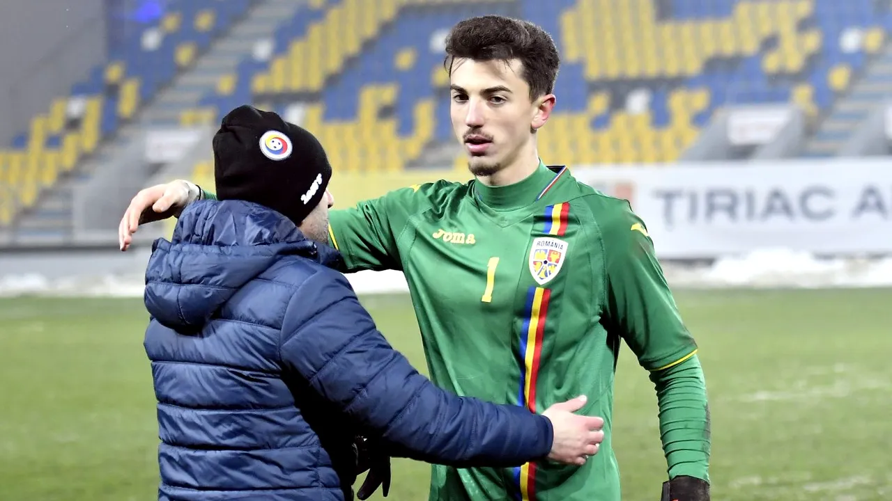 Andrei Vlad, suspect de coronavirus! Portarul lui FCSB e incert pentru meciul România U21 - Malta U21! Ce se întâmplă cu fotbalistul