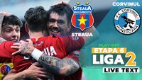 Steaua – Corvinul se joacă ACUM și încheie etapa a 6-a a play-off-ului de Liga 2
