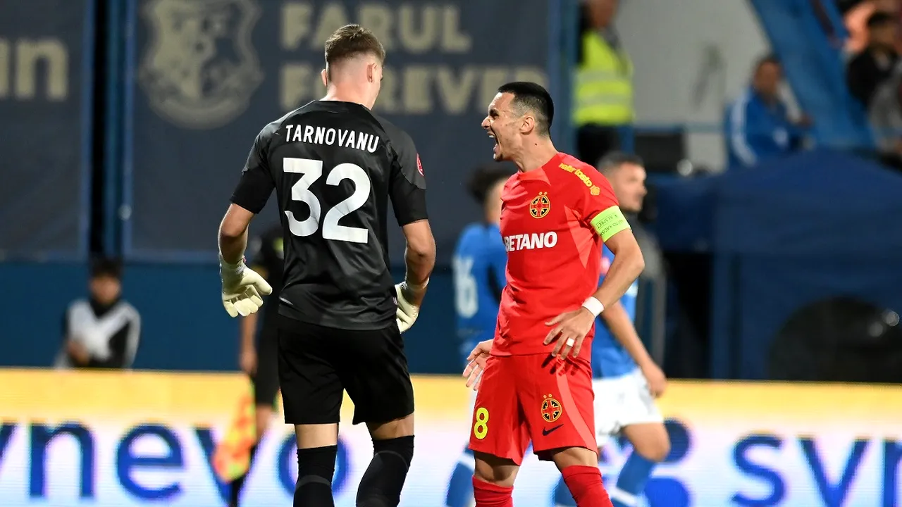 Dragoș Nedelcu nu a avut milă de Adrian Șut după penalty-ul ușor acordat din Farul - FCSB 0-1: „A fost un contact foarte agresiv, a trebuit să intre și doctorii”