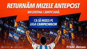 ADVERTORIAL. Betano returnează toate mizele antepost pe „Argentina Campioană Mondială” sub formă de Pariuri Gratuite