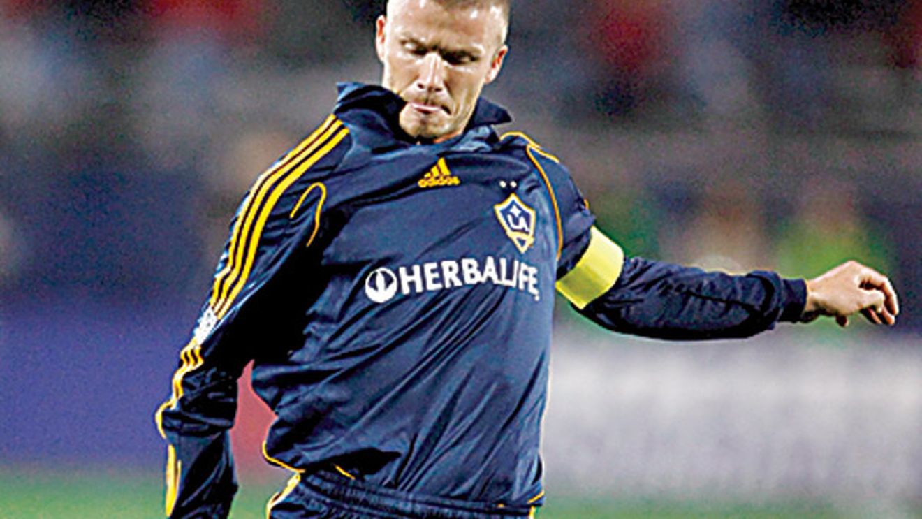 E foarte încântat că va fi coleg cu Beckham!