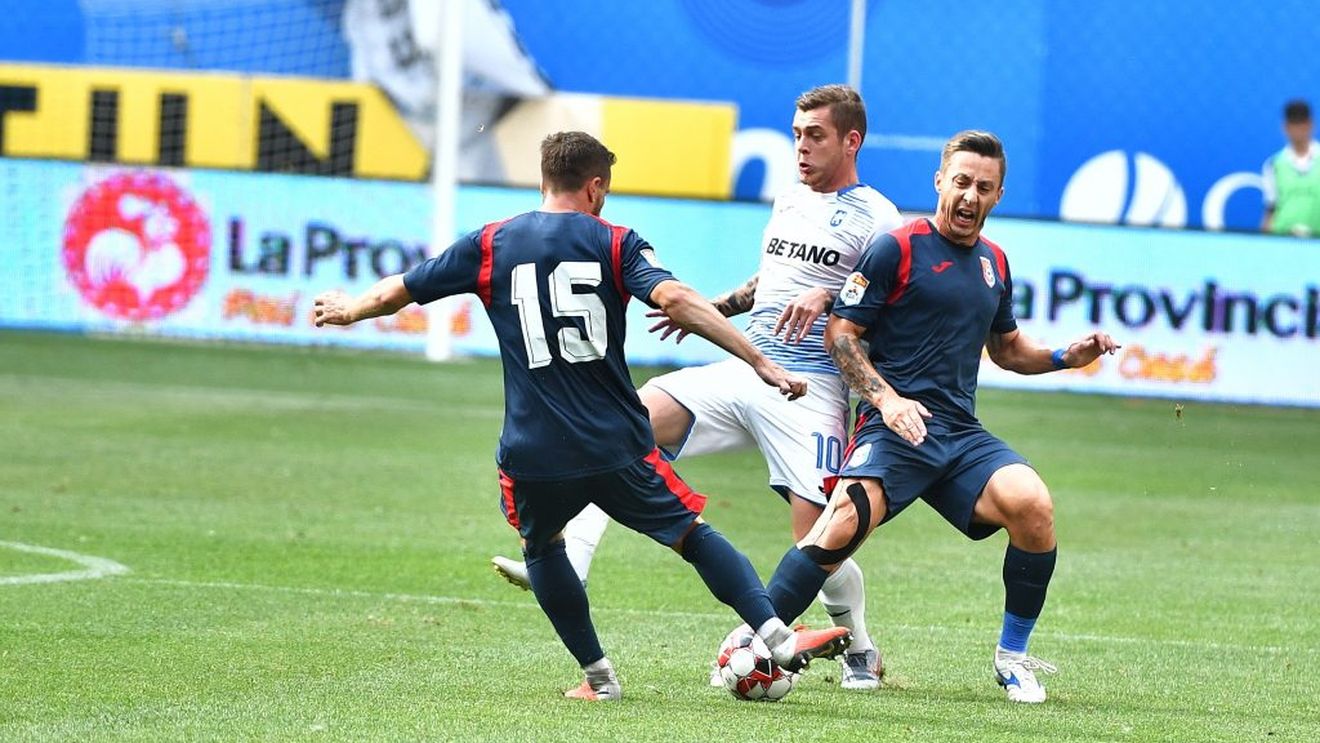 Chindia - U Craiova 1-1. Oltenii ratează șansa de a urca pe primul loc