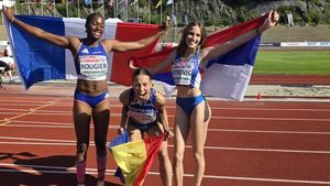 Medalie de aur pentru România la atletism, la Campionatele Europene U 23! Alexia Dospin a câștigat proba de triplusalt