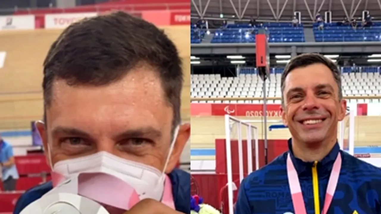 Ministrul Eduard Novak a câștigat medalia de argint la Jocurile Paralimpice de la Tokyo. Alexandru Bologa a luat bronzul | VIDEO&FOTO