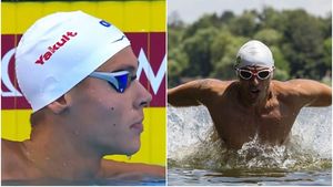 Paul Georgescu, campion mondial de înot în ape înghețate, declarații tari despre David Popovici: „E fanul meu! E un talent care se naște la două trei sute de ani”