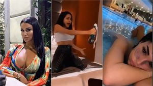 Cu ele au petrecut fotbaliștii de la Manchester City! Pep Guardiola a recunoscut că le-a dat voie | GALERIE FOTO