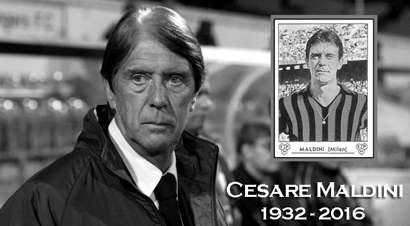 S-a mai stins un URIAȘ al fotbalului! Cesare Maldini a murit la 84 de ani