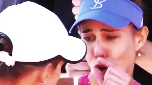 Mihaela Buzărnescu a izbucnit în lacrimi după ce a fost jignită de adversară la Melbourne! Scene fără precedent în tenis | VIDEO