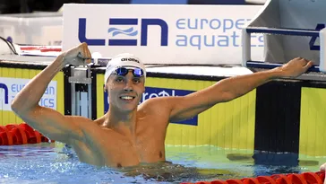 David Popovici s-a calificat în semifinalele probei de 200 de metri liber la Campionatele Europene de la Roma! Românul se apropie de o nouă performanță istorică