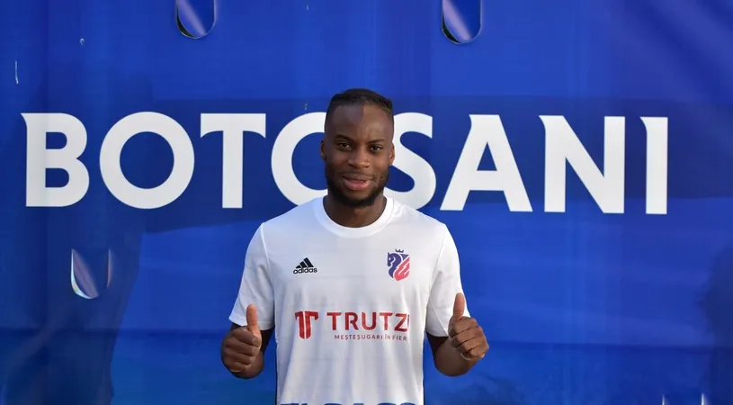 FC Botoșani face transferuri la fiecare 24 de ore! După Kevin Boli a semnat și francezul Yacouba Sylla