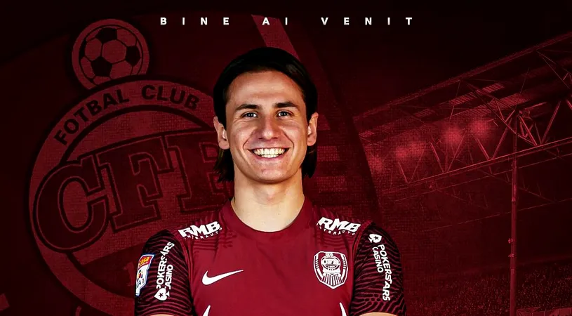 CFR Cluj a luat o nouă „perlă”! Cine este Raoul Mal, noul mijlocaș al campioanei României