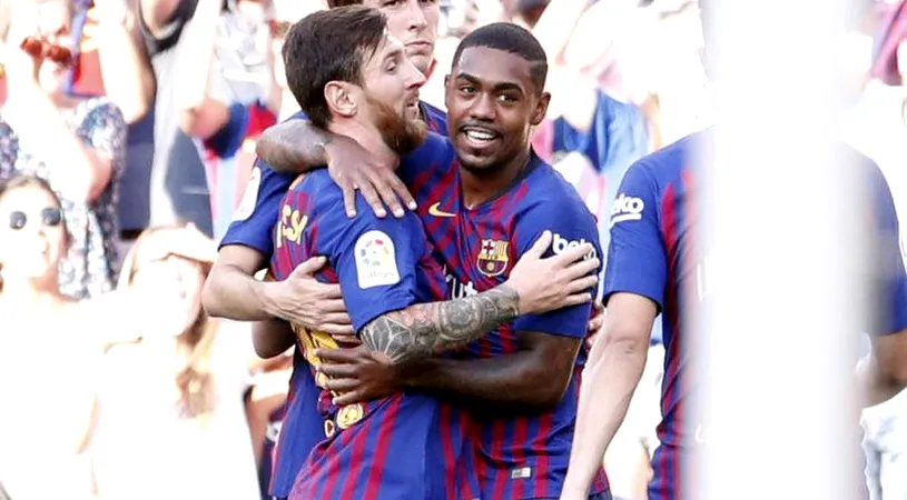 Ce i-a spus Messi lui Malcom înainte de 