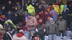 Fanii Stelei au comis-o la ultimul meci "acasă"! "Gluma" pentru care echipa ar putea plăti în primul meci din 2013