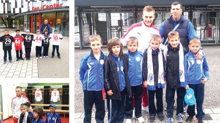 Maxim, ghidul din Stuttgart pentru grupa de copii născuți în 2005 a celor de la Corona Brașov