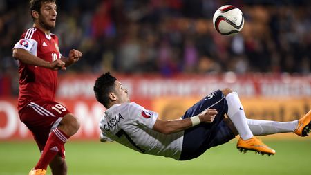 Franța, victorie convingătoare în Armenia.  Istvan Kovacs le-a acordat "cocoșilor" un penalty