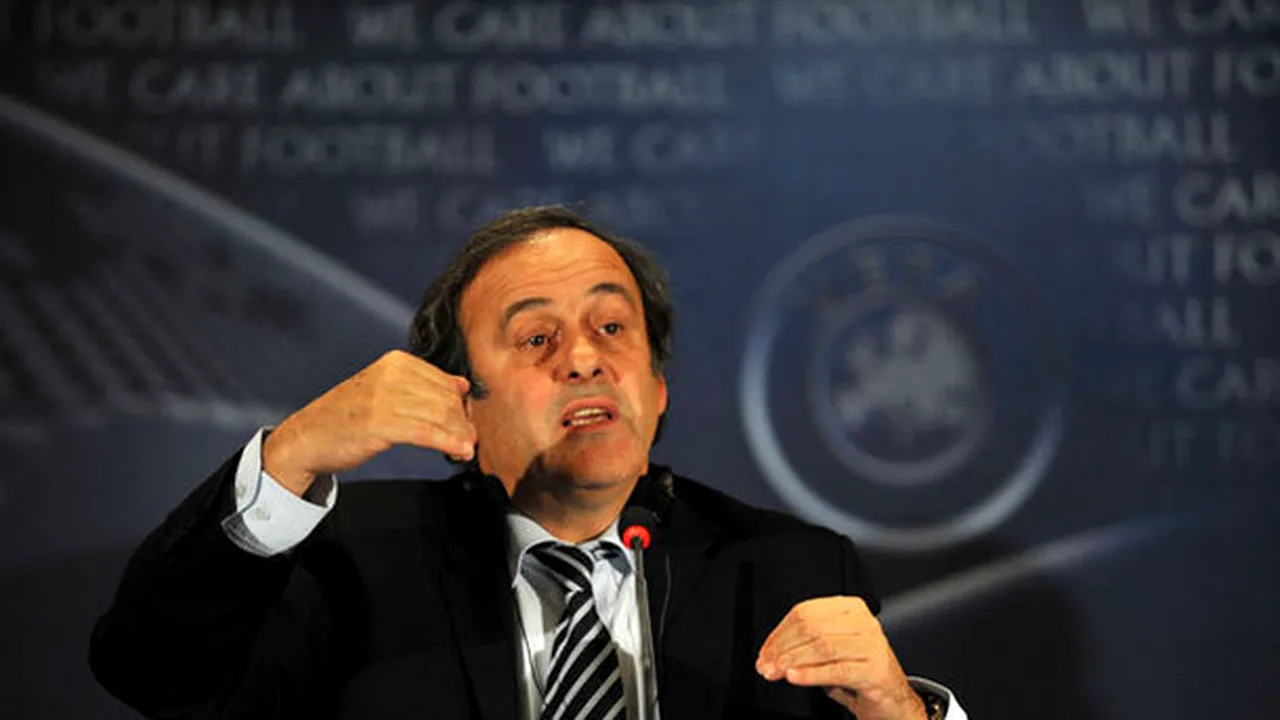 Michel Platini a început demersurile pentru organizarea CM 2022 iarna:** 