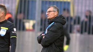 Ioan Ovidiu Sabău a început cu dreptul în play-out, după victoria din FC Argeș - U Cluj: „M-am apropiat mult de jucători!”