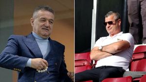 Gigi Becali îi răspunde lui Nelu Varga, după ce patronul de la CFR Cluj i-a atacat pe cei de la FCSB cu Florinel Coman în frunte: „Poate să facă el și mai multe!”. VIDEO