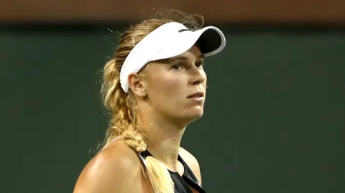 Wozniacki, contrazisă de adversară după ce daneza s-a plâns că a fost insultată și amenințată cu moartea în timpul meciului. Ce a declarat Monica Puig
