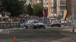 Nebunie la Rovinari! Tot orașul a fost pe străzi pentru a vedea etapa de drift. Cine este marele câștigător