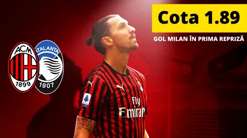 Cum a schimbat Zlatan Ibrahimovic soarta antrenorului de la AC Milan și 3 cote pentru meciul de vineri! „Abia atunci o să mă bucur!”