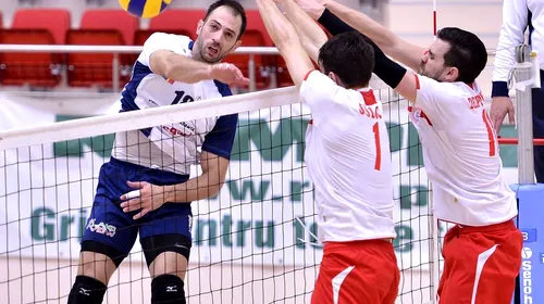 Dinamo, medalie de bronz în Divizia A la volei masculin