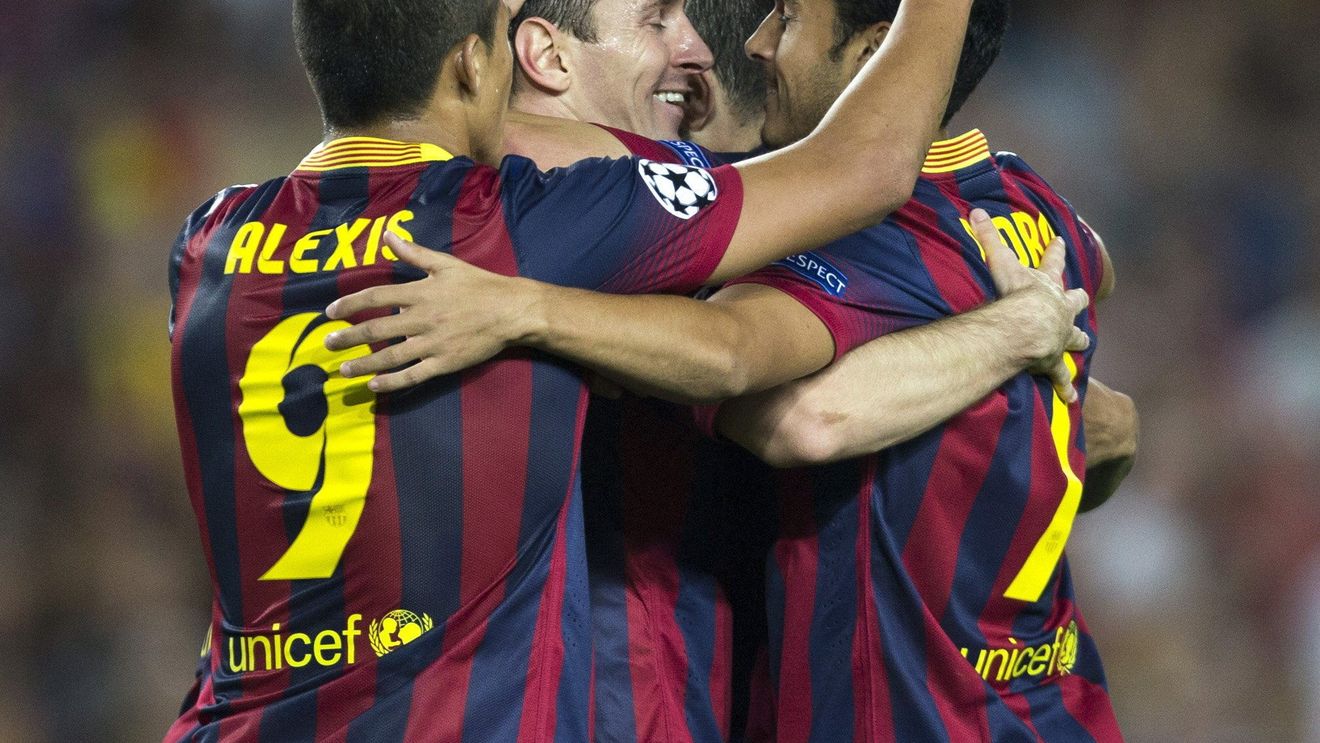 Record: "Tata" Martino e oficial antrenorul cu cel mai bun start din istoria BarÃ§ei! Almeria - Barcelona 0-2! Messi a înscris superb, dar a ieșit accidentat