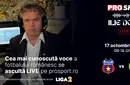 Ilie Dobre comentează LIVE pe ProSport.ro meciul Steaua – Concordia Chiajna, joi, 17 octombrie 2024, de la ora 20.00