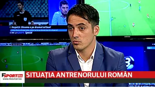 ProSport LIVE 16 septembrie | VIDEO - Răzvan Rotaru despre condiția antrenorului de fotbal în România. Ce i-a transmis un arbitru de Liga 1 după ce l-a văzut bucurându-se 