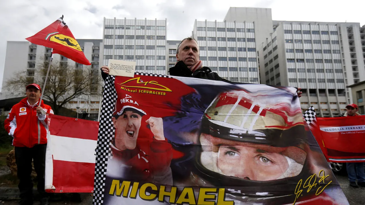 Schumacher a fost mutat de la terapie intensivă într-o secție de recuperare