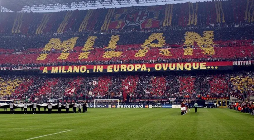 Interes uriaș pentru AC Milan - CS U Craiova! San Siro se umple la revenirea 