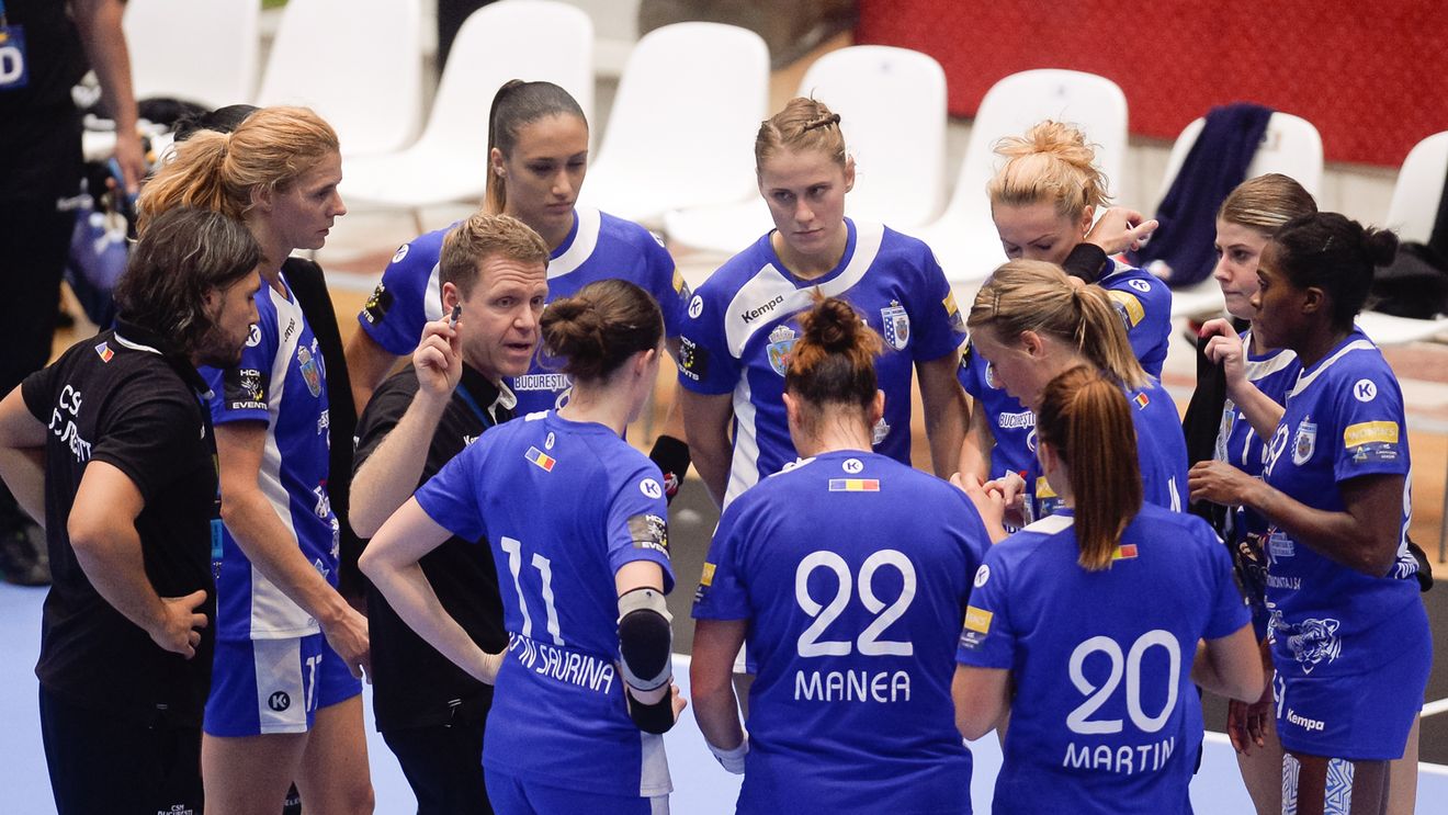 În criză de idei! CSM București a jucat slab cu FC Midtjylland și a pierdut primul joc în Liga Campionilor