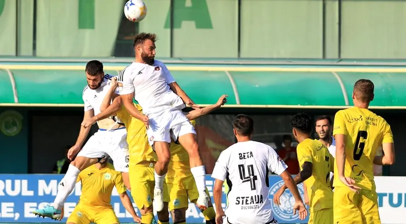 Primul obiectiv ratat pentru Steaua. Afară din Cupa României încă de la primul ei meci, iar Daniel Oprița a reacționat categoric după jocul de la Chiajna: ”Ei n-au avut ocazie, noi am dat din 6 metri peste poartă”