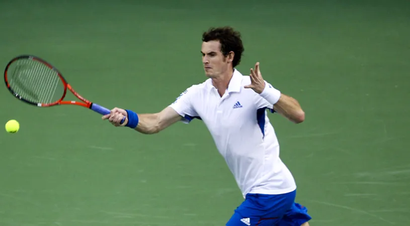 Andy Murray s-a calificat în finală la Shanghai