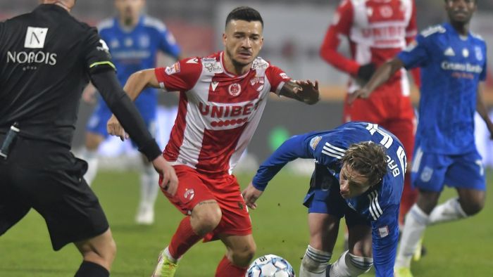 Dinamo - FC U Craiova 0-0, în etapa 17 din Liga 1. Hazardul cronometrat din „Ștefan cel Mare” se termină nedecis
